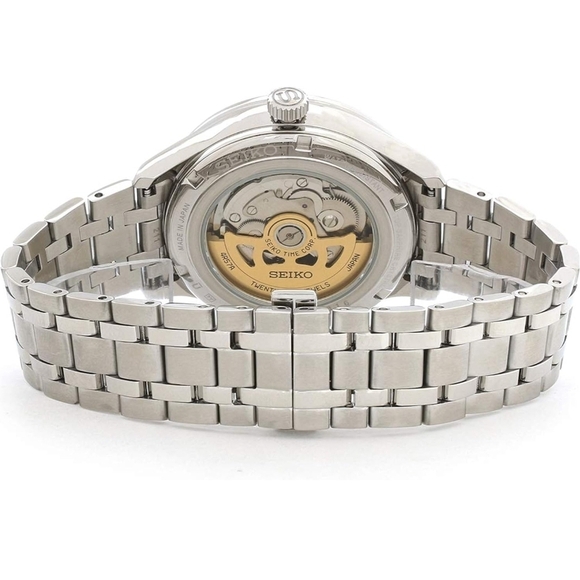 Seiko SSA397 Presage Green Automatic Stainless Steel Watch with exhibition case - Picture 7 of 7